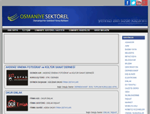 Tablet Screenshot of osmaniyesektorel.com